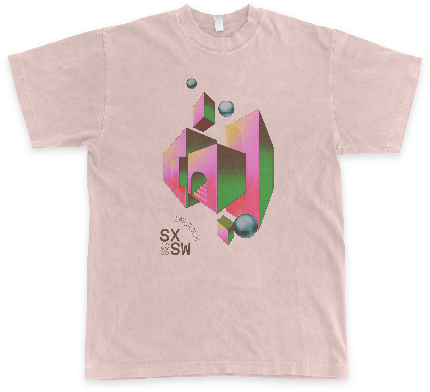 Flatstock x SXSW t-shirt
