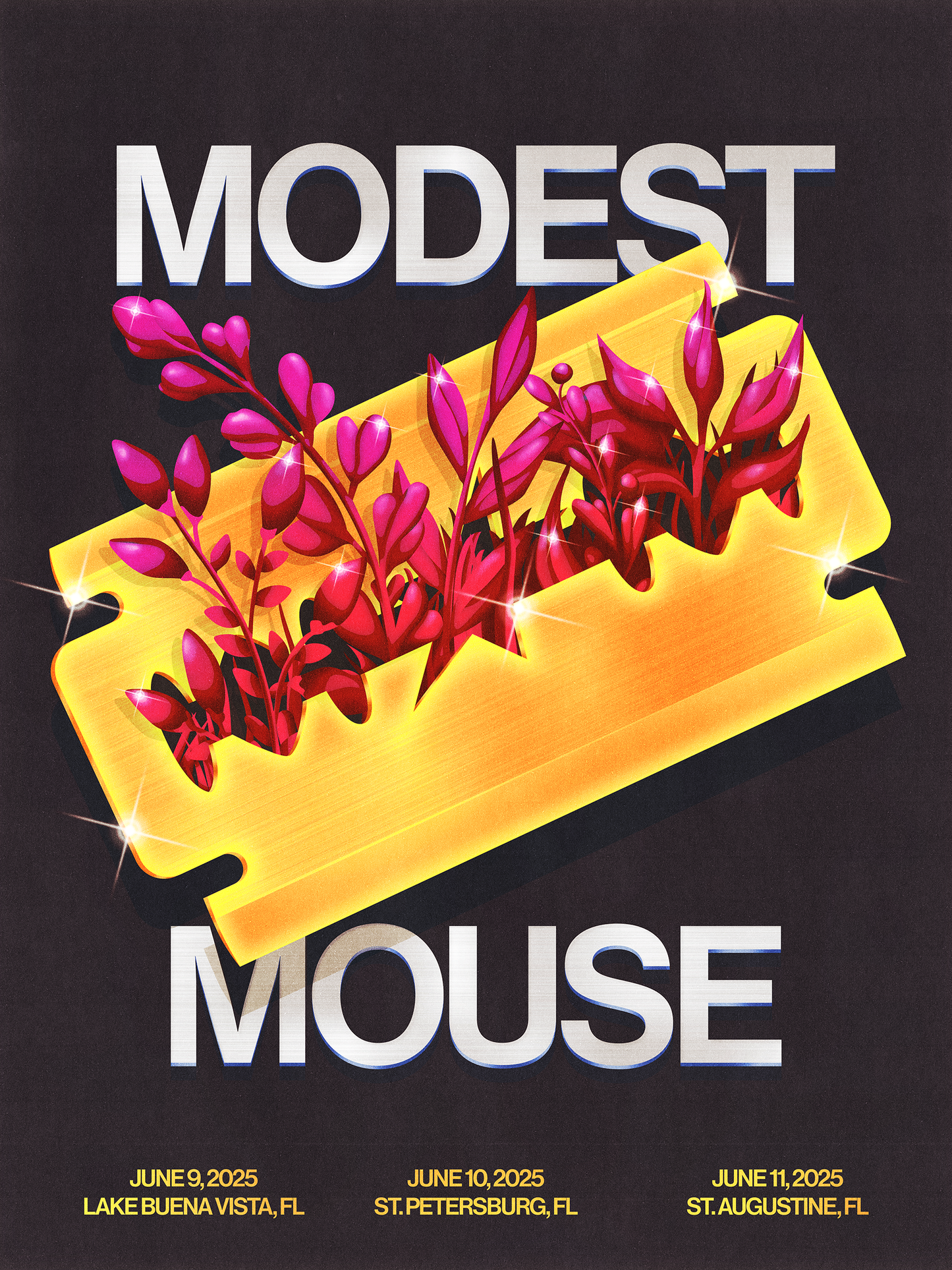 Modest Mouse in Florida • June 9, 10, & 11, 2025