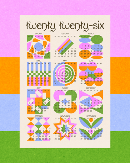 the twenty twenty-six calendar