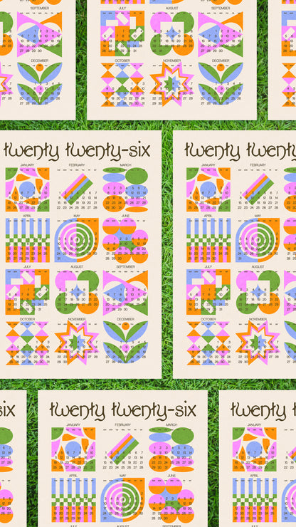 the twenty twenty-six calendar